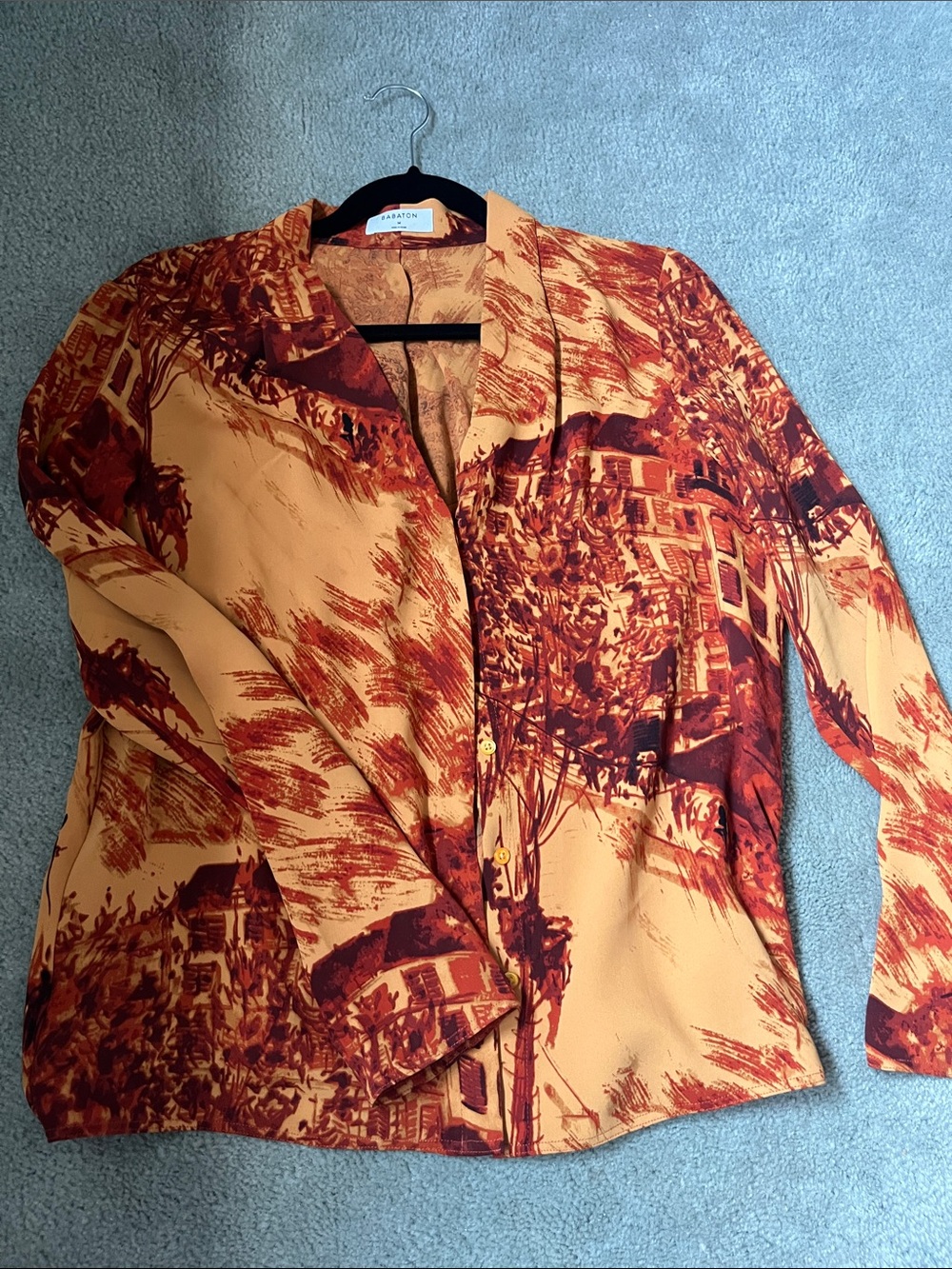 Babaton Blouse Like New M